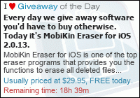 Giveaway of the Day Ticker