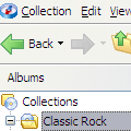 Navigation in Melomania is easy and clear. Just browse your collection as you explore your files or surf the web