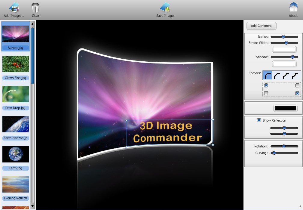 3D Image Commander Version 2.20 & 1.8 Cracked Full Version With Shape Collage