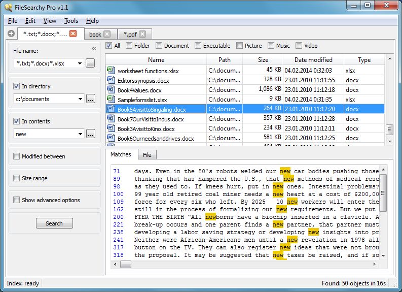 FileSearchy Pro 1.3 rus